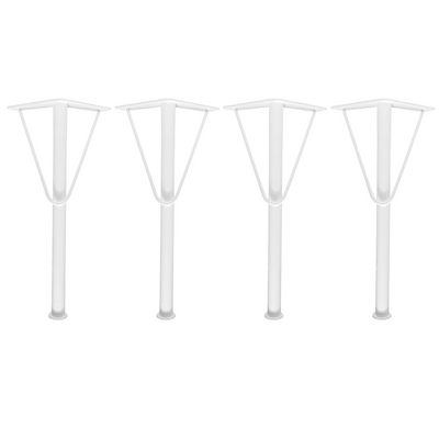 4er Set Möbelfüße V-PIPE