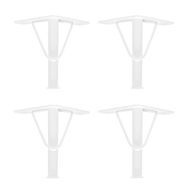4er Set Möbelfüße V-PIPE
