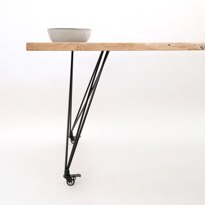 Lot de 2 piétements de table X ADJUSTABLE