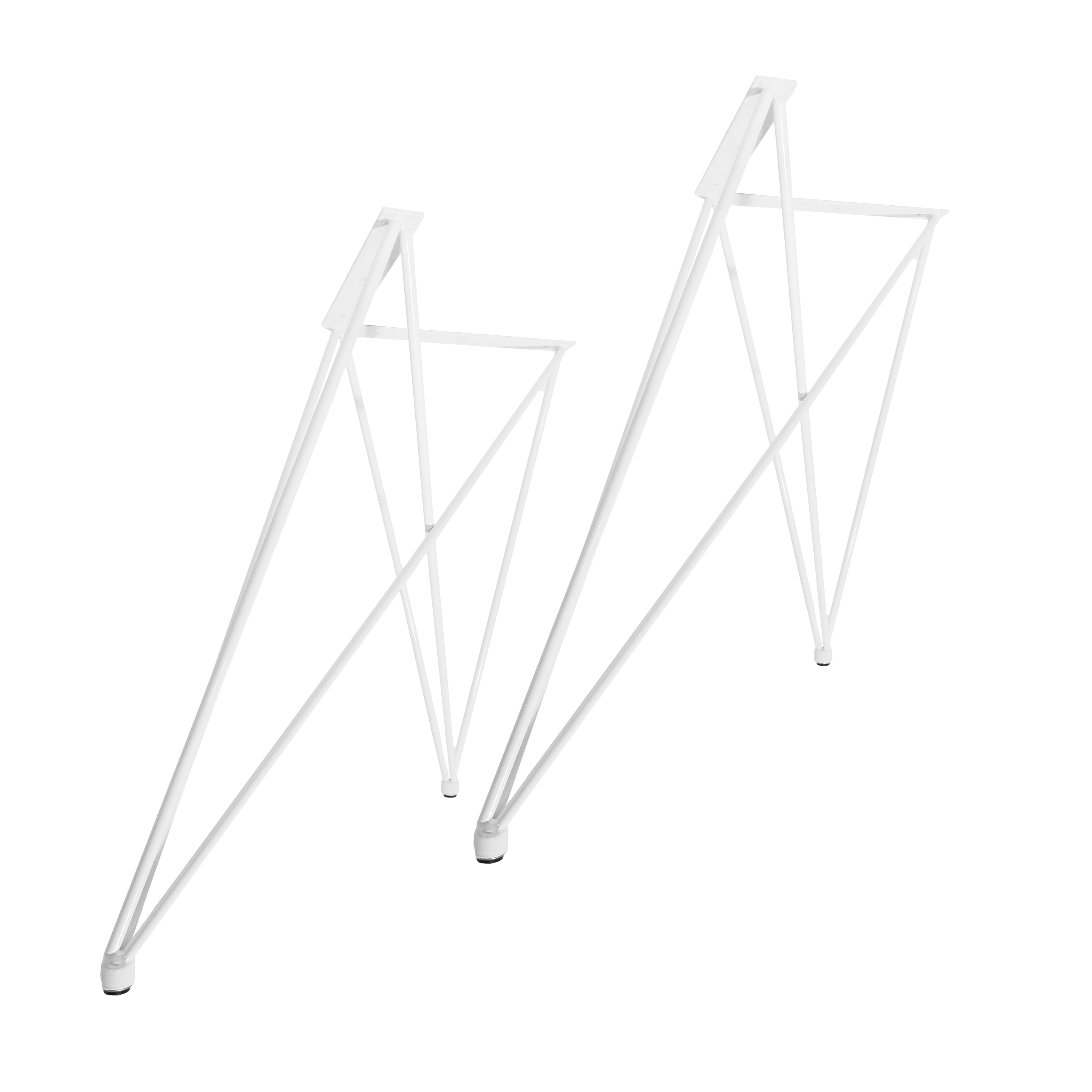 Lot de 2 piétements de table X ADJUSTABLE