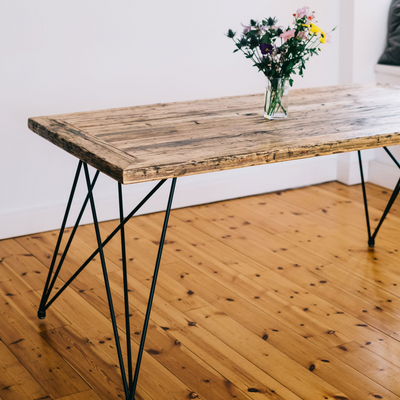 Lot de 2 piétements de table X ADJUSTABLE
